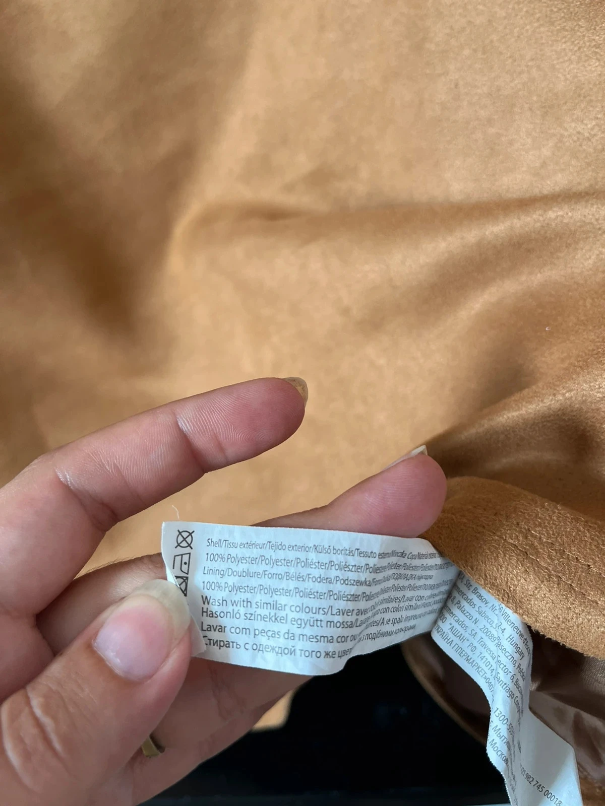 Vestido camel sin mangas – In Extenso – Talla 44 – photo 4